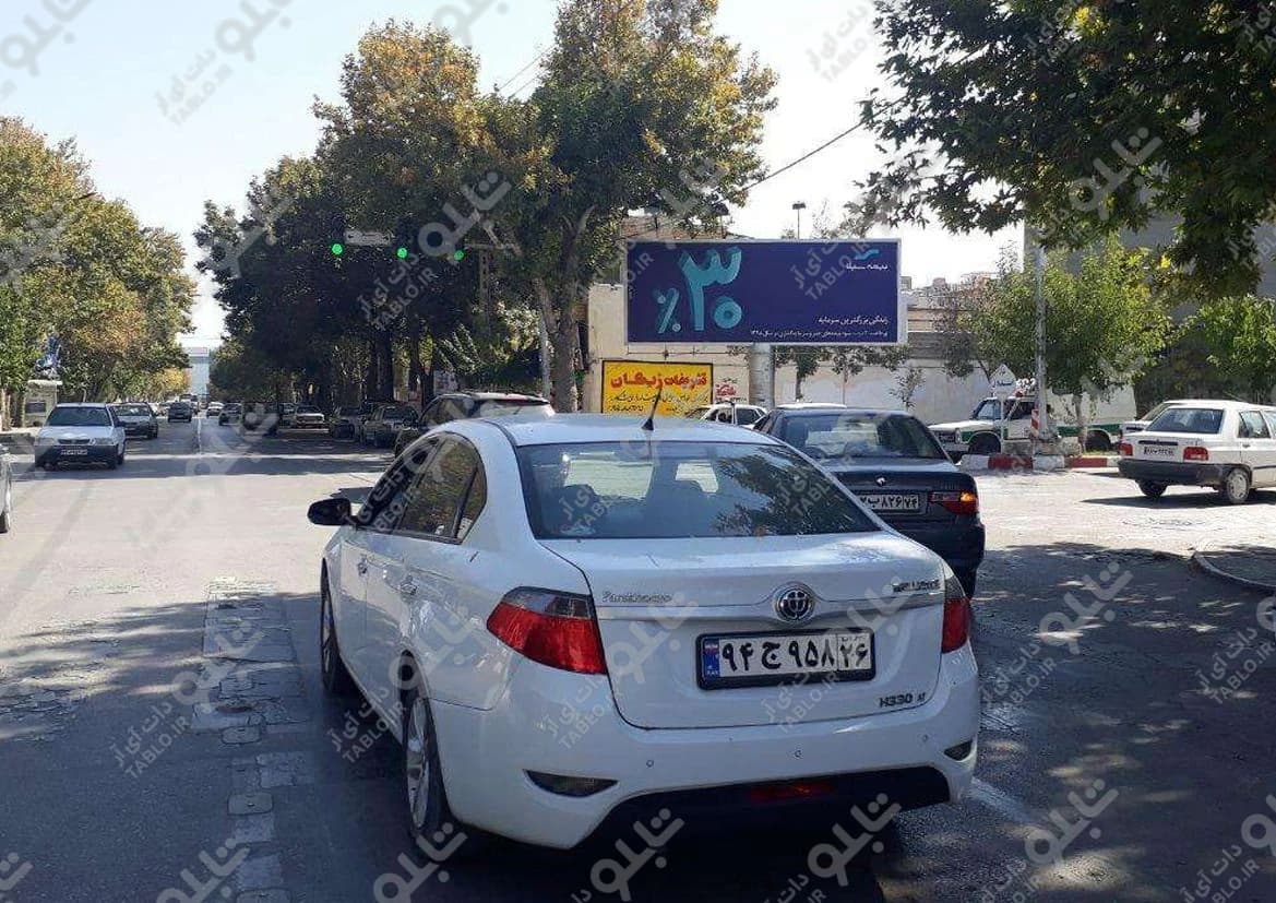 بیلبورد خیابان طالقانی بجنورد